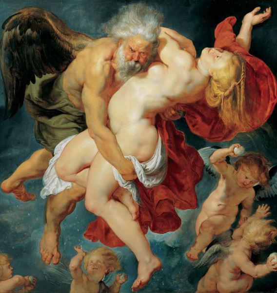 Peter Paul Rubens Boreas entfuhrt Oreithya France oil painting art